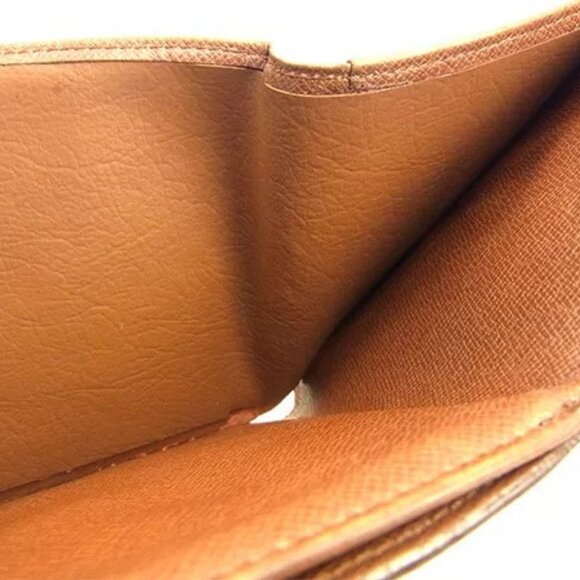 Louis Vuitton Wallet Purse Monogram Brown Woman unisex Authentic - Picture 6 of 11